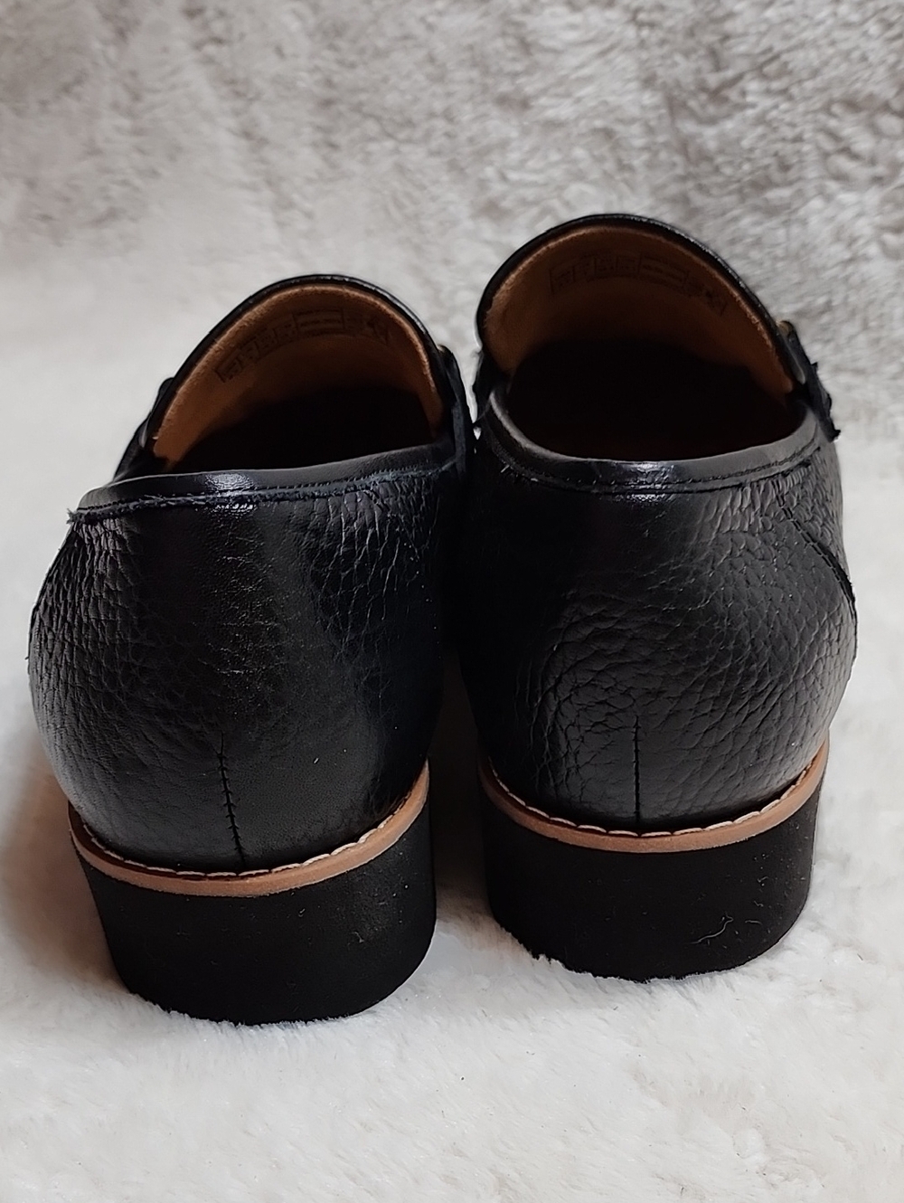 Vionic Women's Emalyn Slip-On Loafers Black Leather 6.5 - Picture 12 of 16
